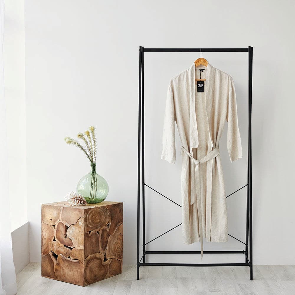 Pure Linen Bathrobe