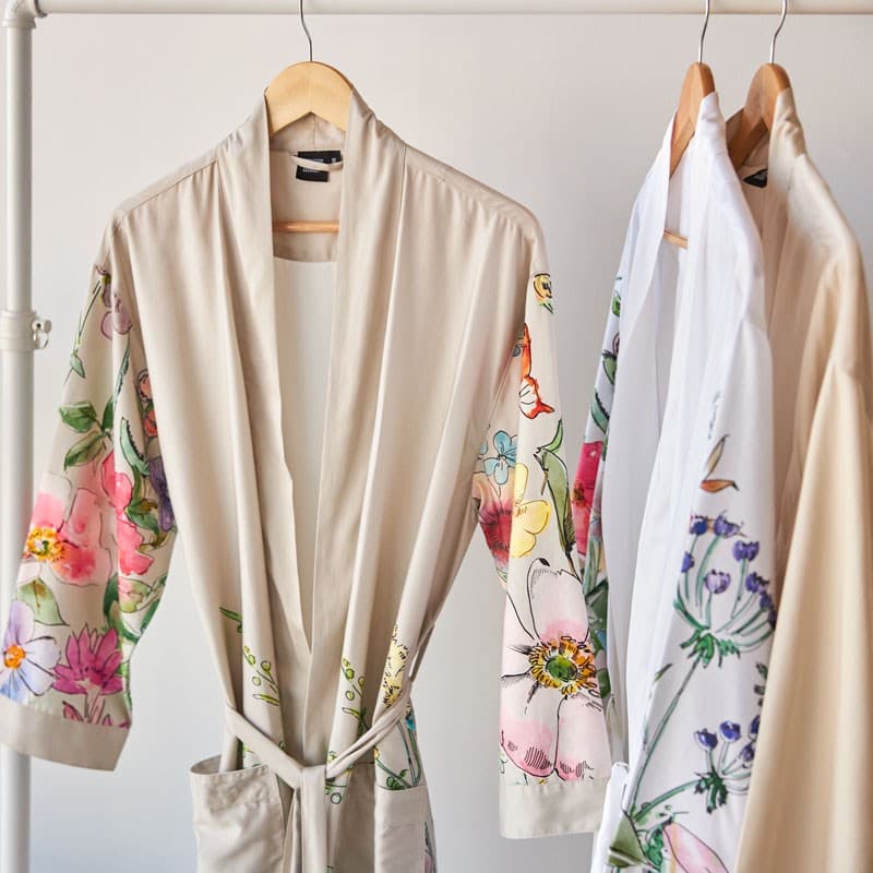 Bamboo Cotton Bathrobe