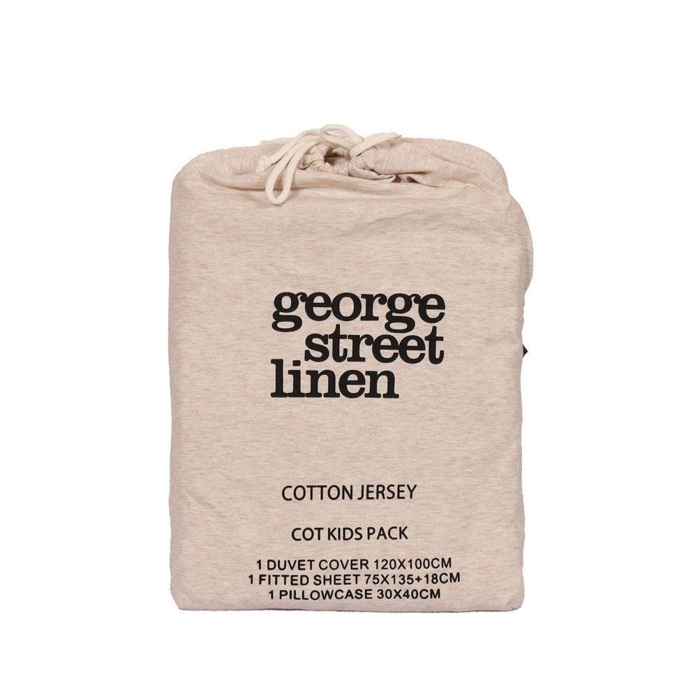 Kids Cotton Jersey Duvet Cover pack. From $79.90. Available at George Street Linen