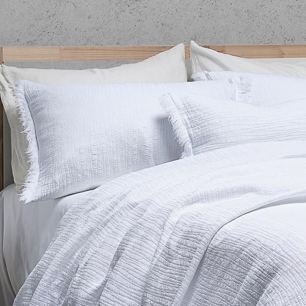 AMBIENCE Cotton Pillowcase. From $89.00. Available at George Street Linen