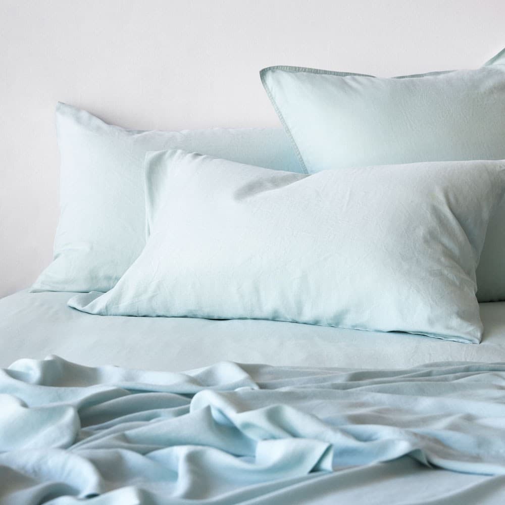 Bamboo Linen Pillowcase. From $69.00. Available at George Street Linen