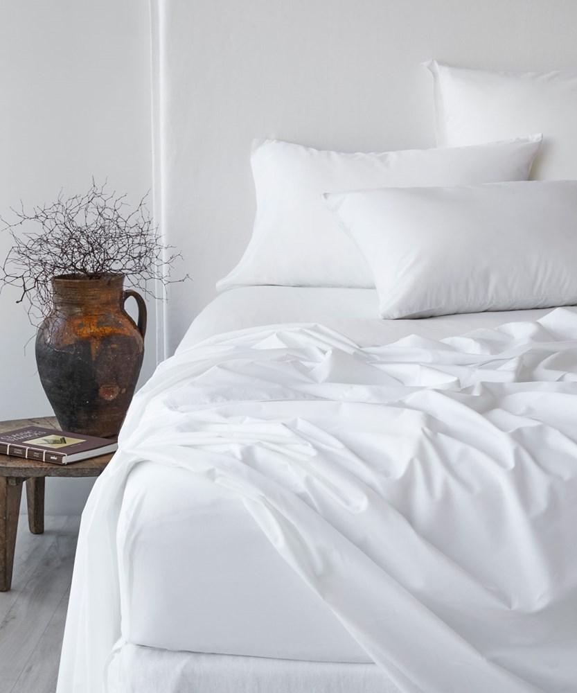 Fresh Cotton Percale Sheet Set. From $199.95. Available at George Street Linen