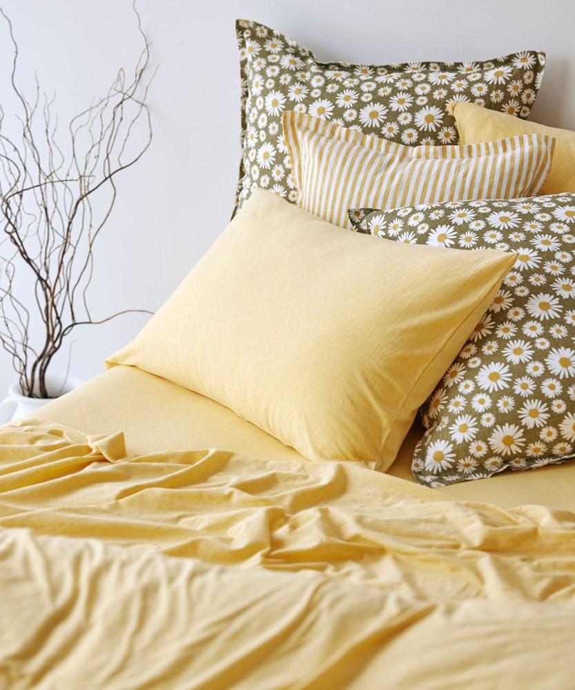 Cotton Jersey Pillowcase pair. From $59.00. Available at George Street Linen