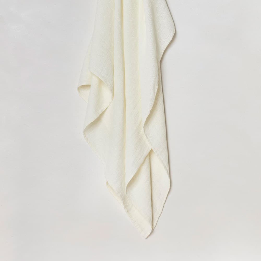 Stone Wash Linen Waffle Hand Towel