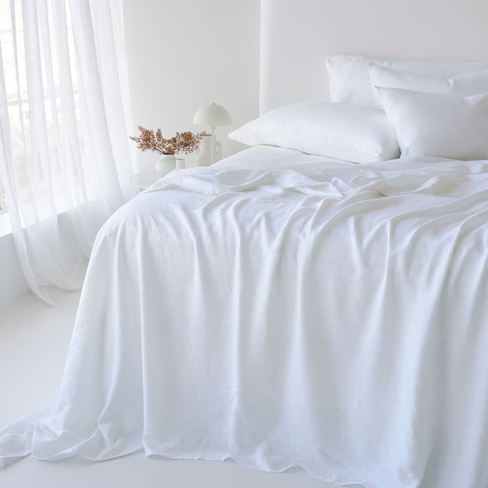 Pure Linen Fitted Sheet