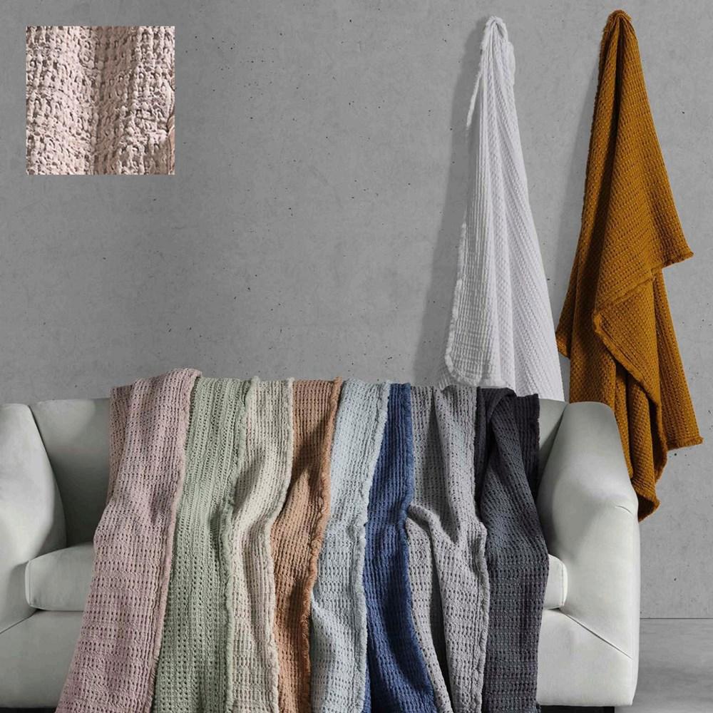 Nasa Cotton Waffle Throw. From $159.00. Available at George Street Linen