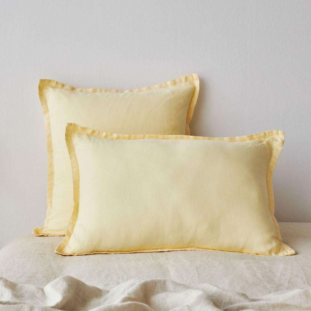 Pure Linen Cushion Cover. From $89.00. Available at George Street Linen