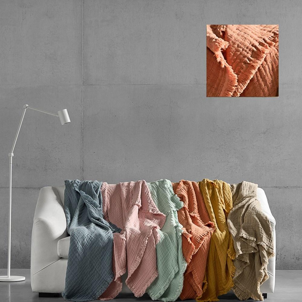 Signo Cotton Gauze Throw