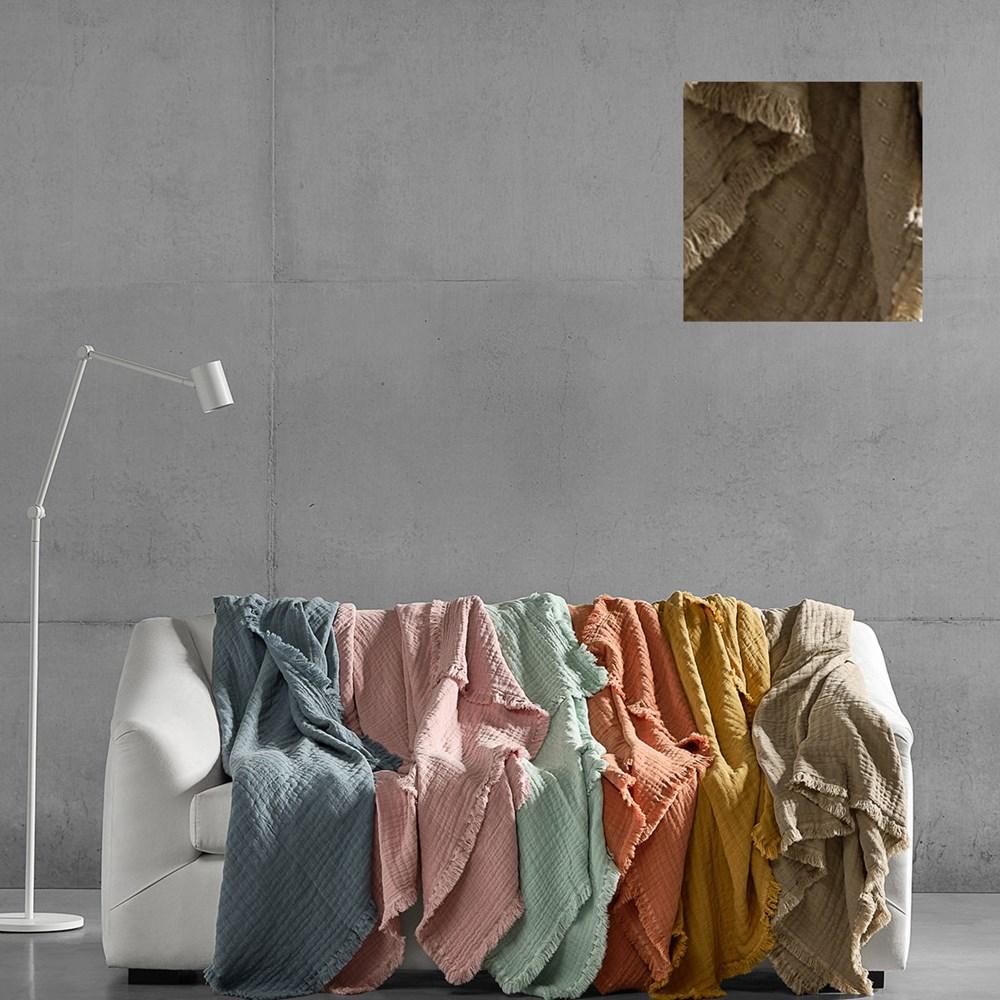 Signo Cotton Gauze Throw. From $129.00. Available at George Street Linen