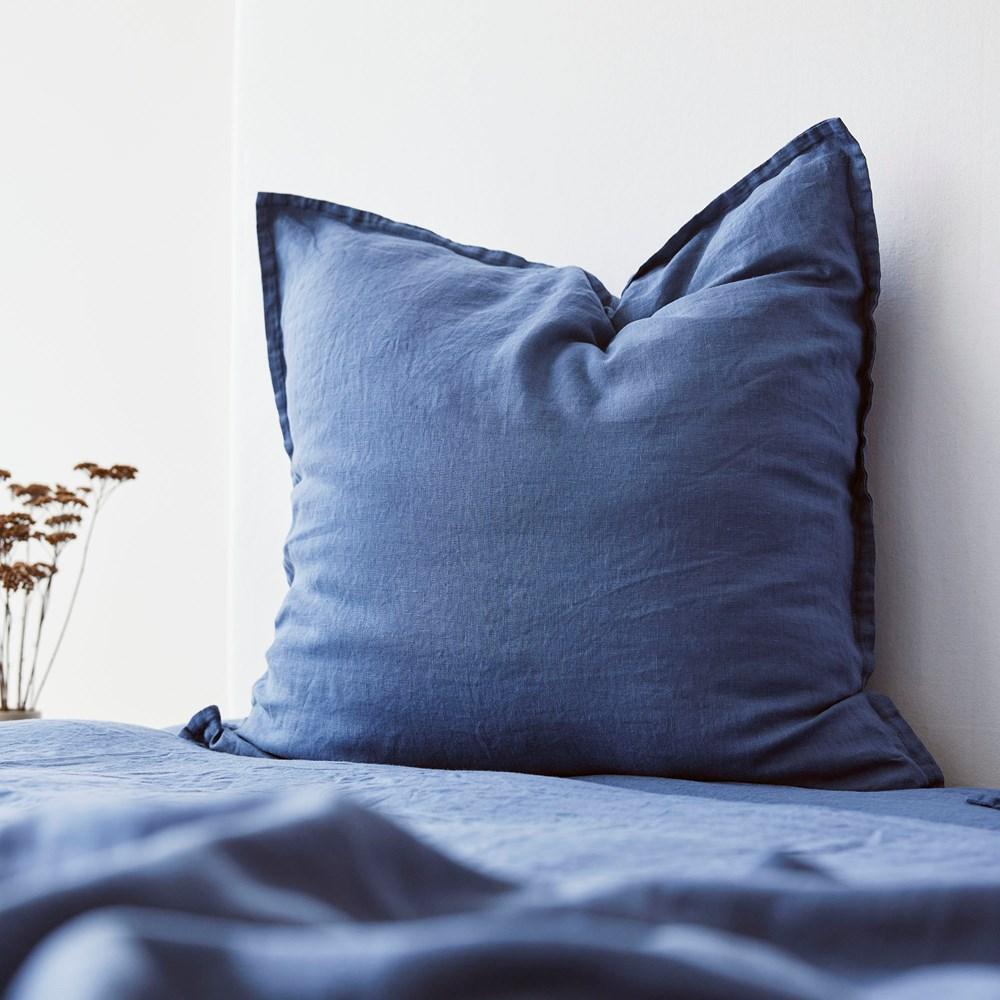 Pure Linen European Pillowcase. From $89.00. Available at George Street Linen