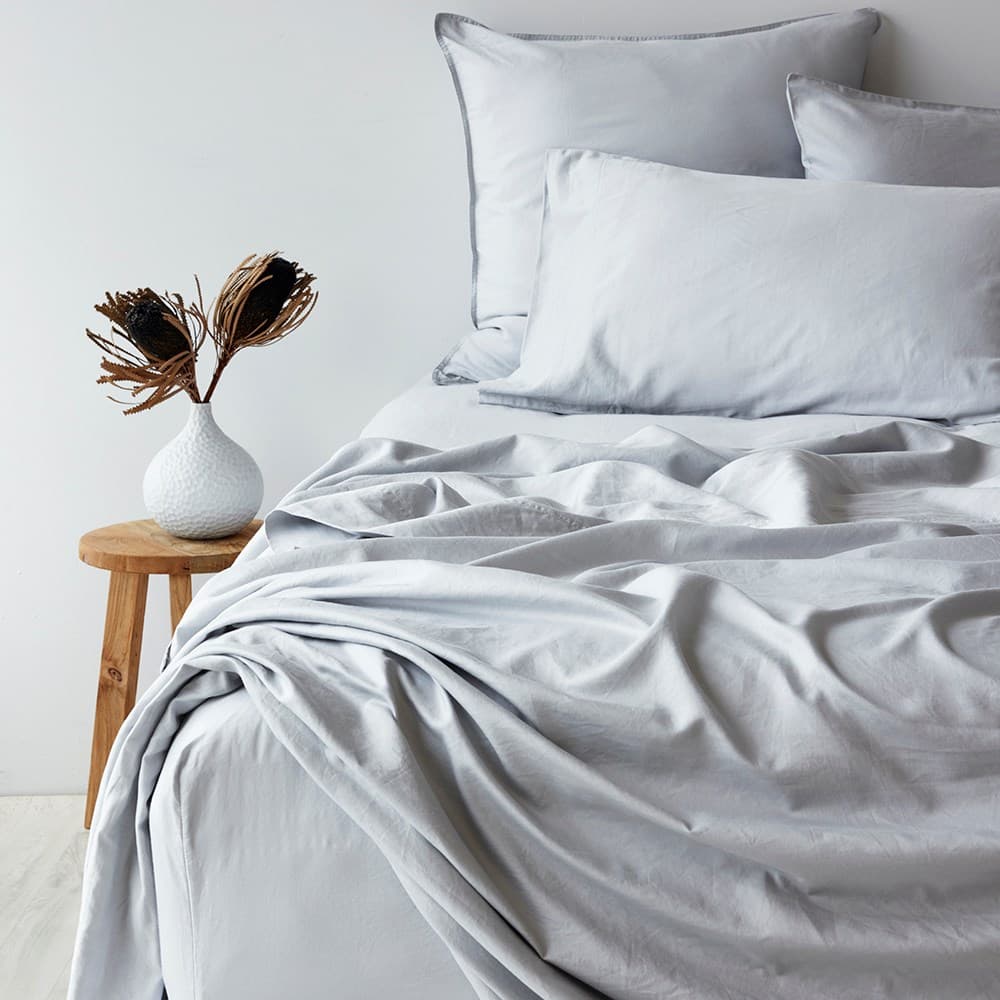 Soft Washed Cotton Sheet Set