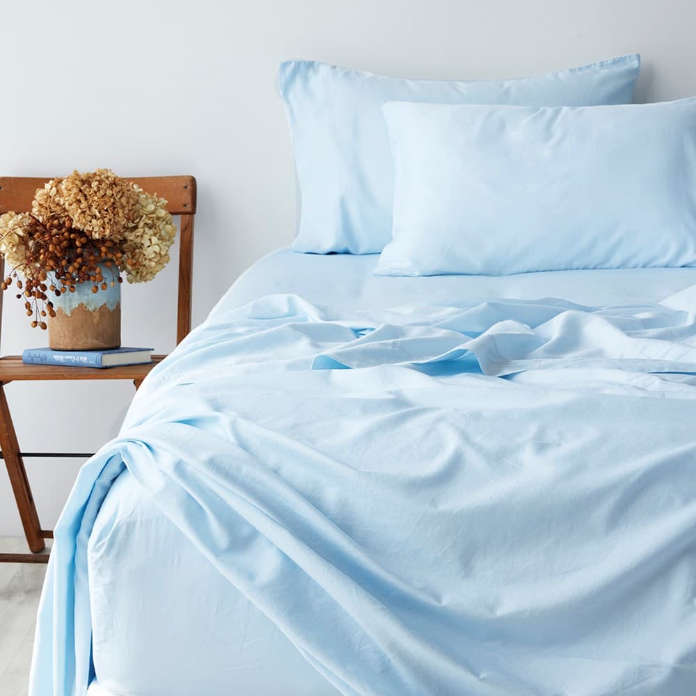 Soft Washed Cotton Sheet Set. From $199.95. Available at George Street Linen