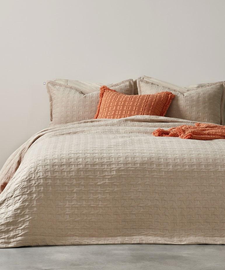 DOTTI Cotton Jacquard Blanket set